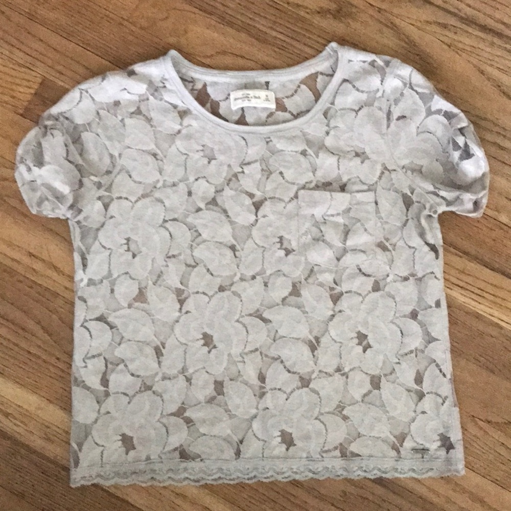 A & F Lace Top